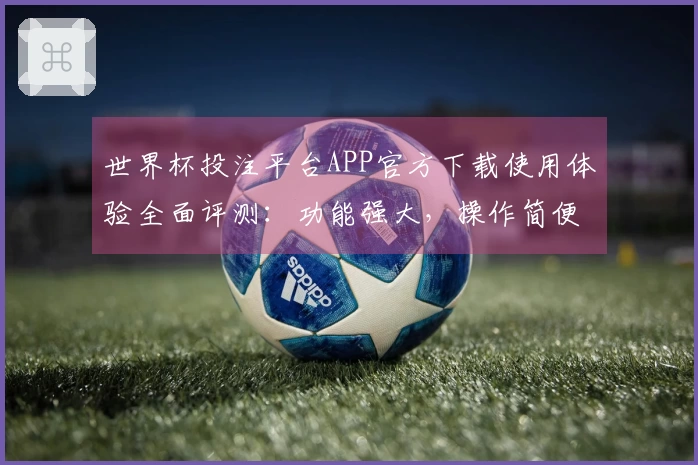 世界杯投注平台APP官方下载使用体验全面评测：功能强大，操作简便！