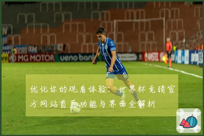 优化你的观看体验：世界杯竞猜官方网站首页功能与界面全解析