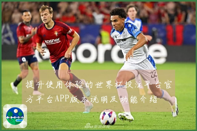提升使用体验的世界杯投注平台官方平台APP版本说明及功能介绍