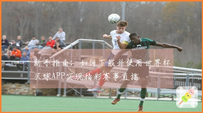 新手指南:如何下载并使用世界杯买球APP实现精彩赛事直播